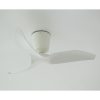 Aeratron FR Three Blade 50" White DC Ceiling Fan, light adaptable with remote control