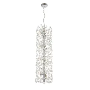 Lerida 12LT Vertical Pendant - Chrome