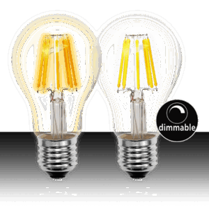 Filament GLS LED dimmable 8W E27 Globe