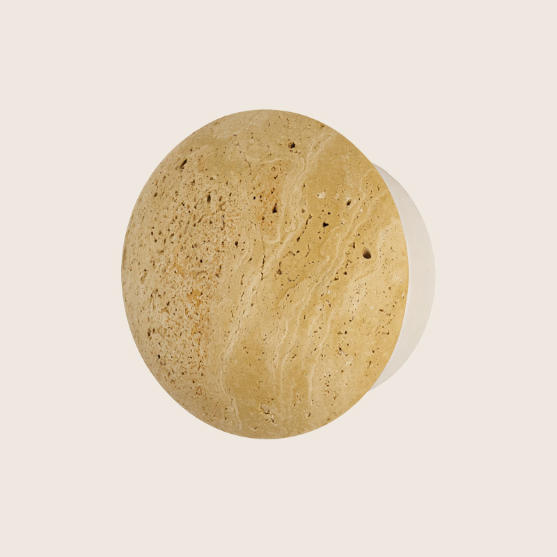 Petra Dome Travertine Wall Light Petra Dome Travertine Wall Light