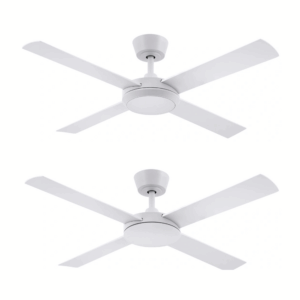 Eco Silent Pro 48" White DC Ceiling Fan with Remote