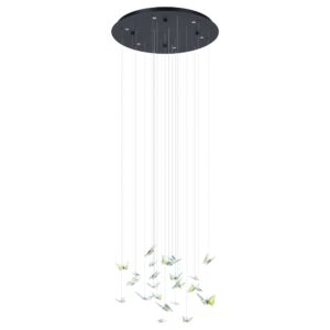 Adrados 6LT LED Butterfly Pendant