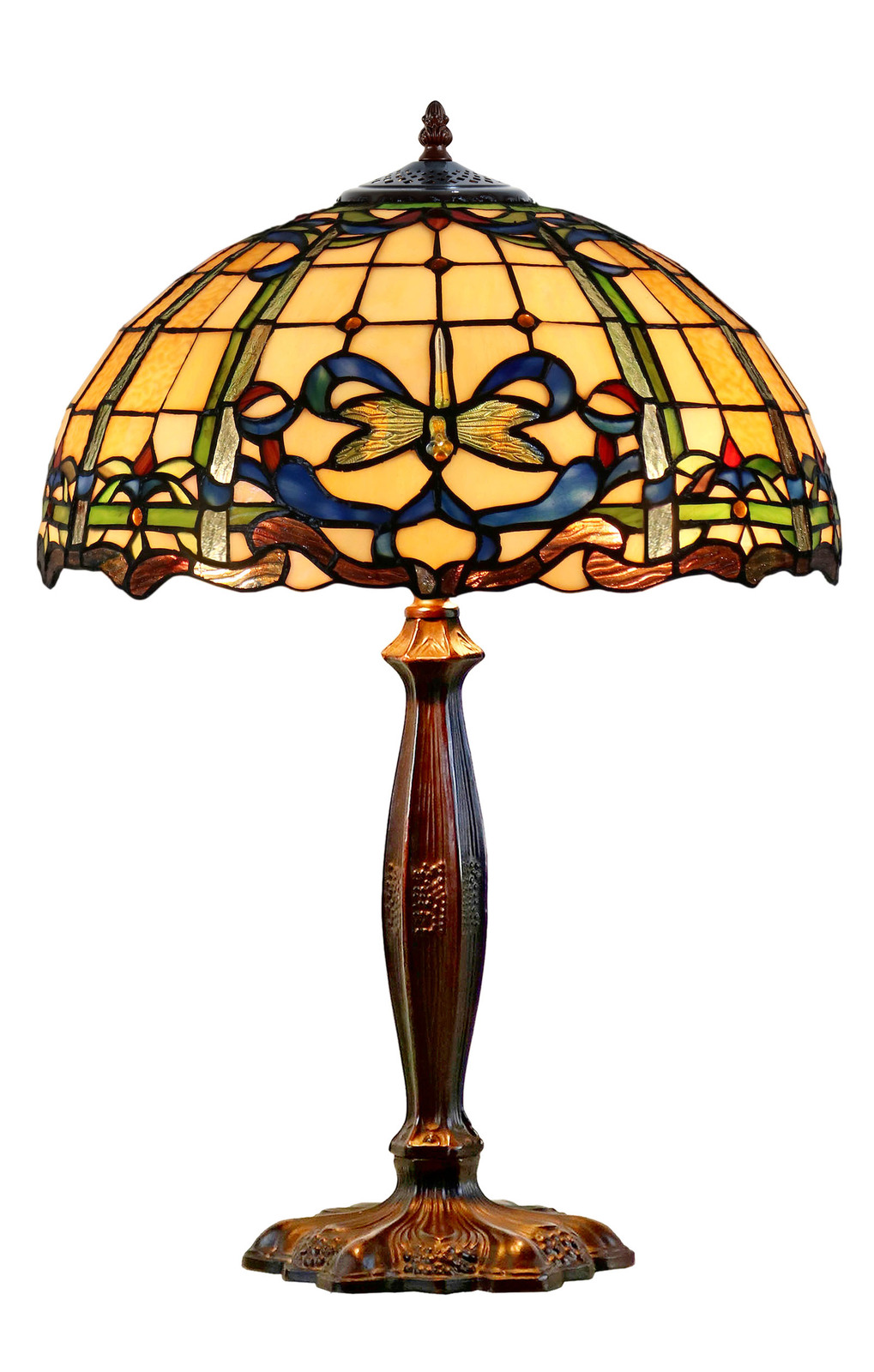 Aurora Large Leadlight Table Lamp Aurora Large Leadlight Table Lamp