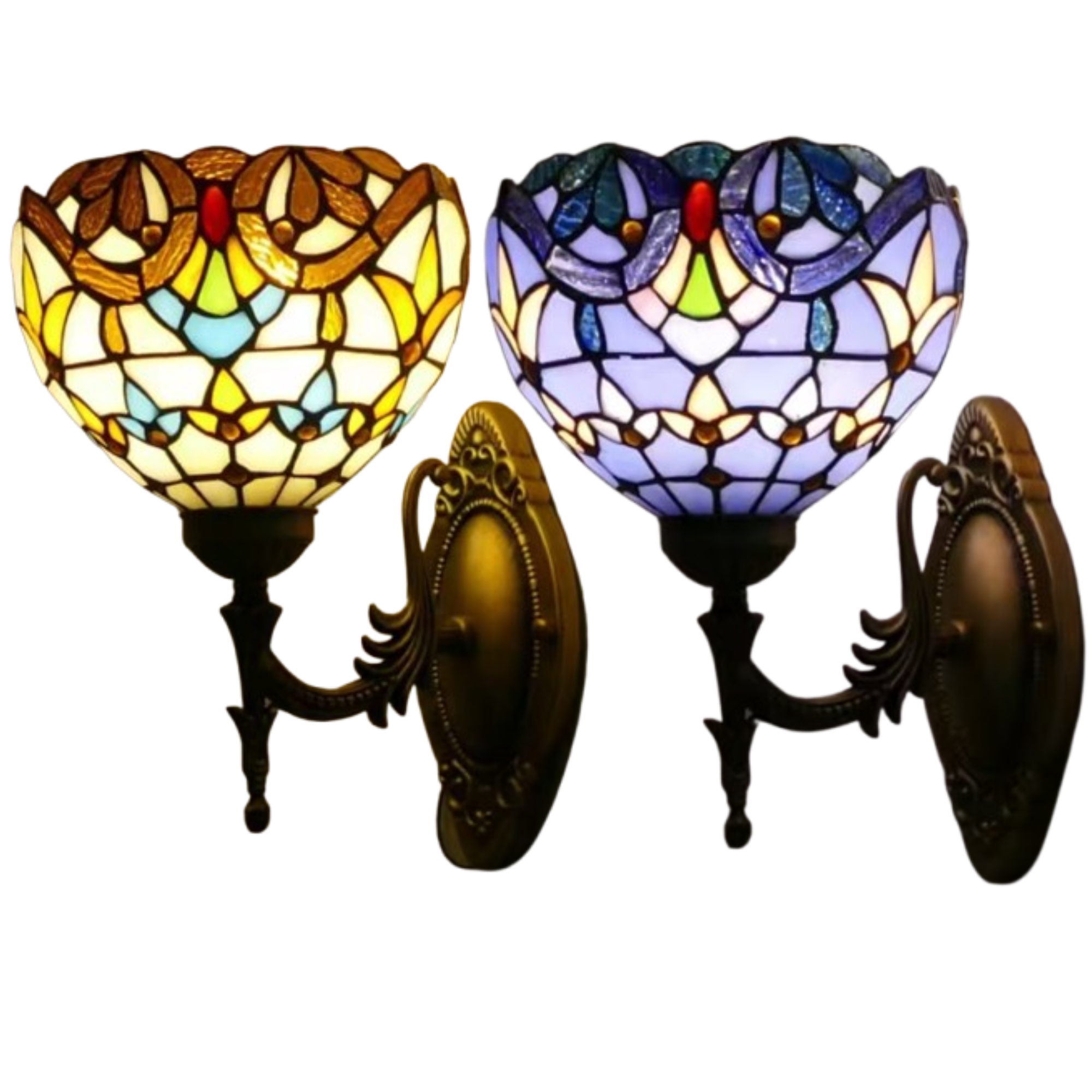 Camille Torchiere Leadlight Wall Sconce Camille Torchiere Leadlight Wall Sconce