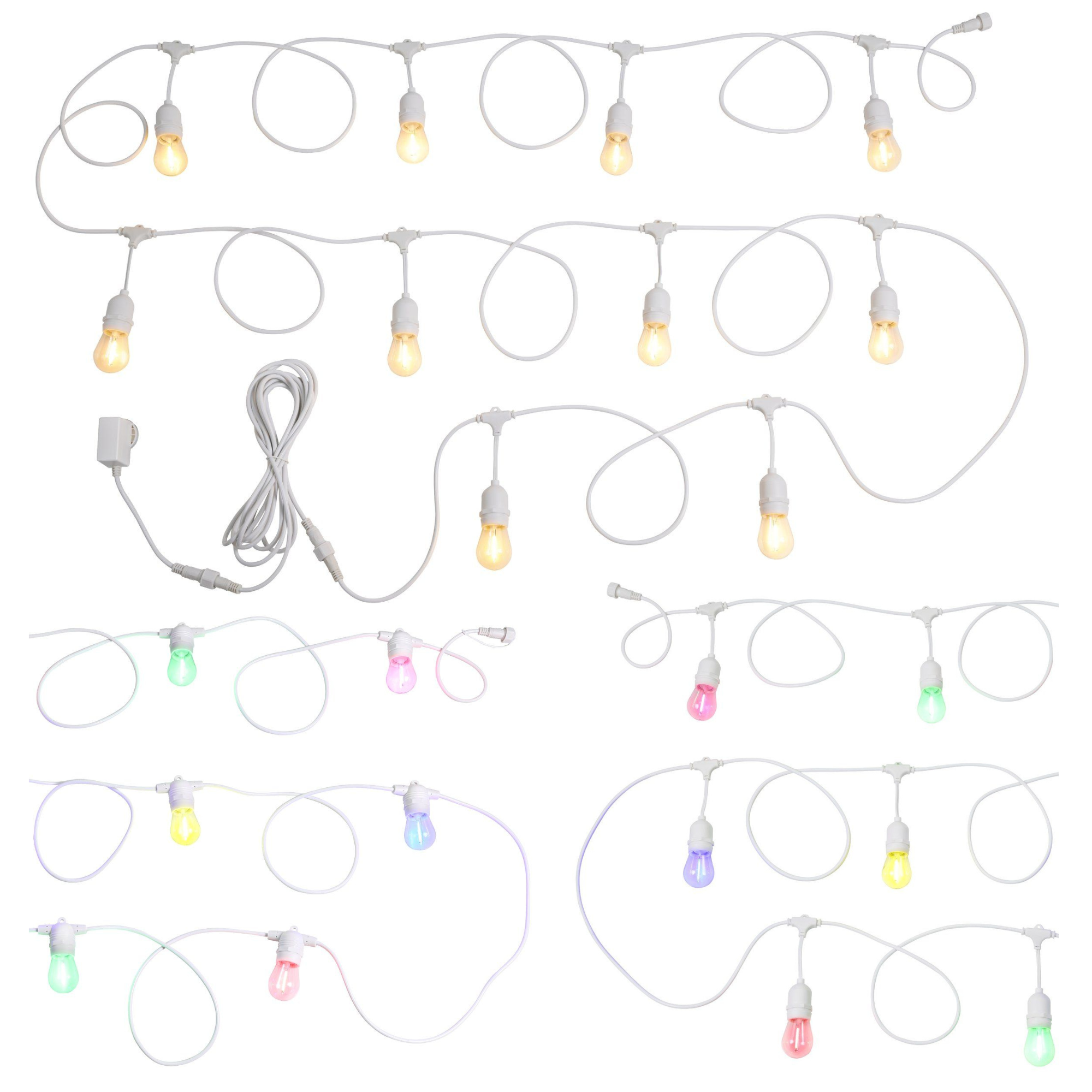 White 10LT Festoon Lighting Kit White 10LT Festoon Lighting Kit