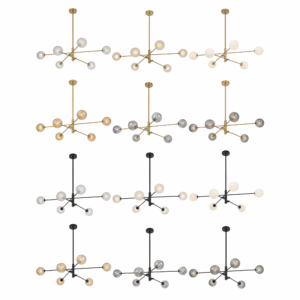 Gaston 6 Light Pendant