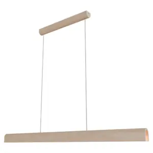 Inspire Travertine LED Linear Pendant
