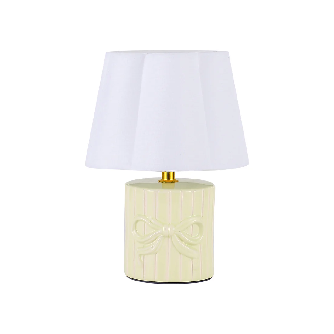 Miri Ribbon Bow Ceramic Table Lamp Miri Ribbon Bow Ceramic Table Lamp