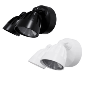 Nighthawk Double LED Exterior Spotlight with Sensor