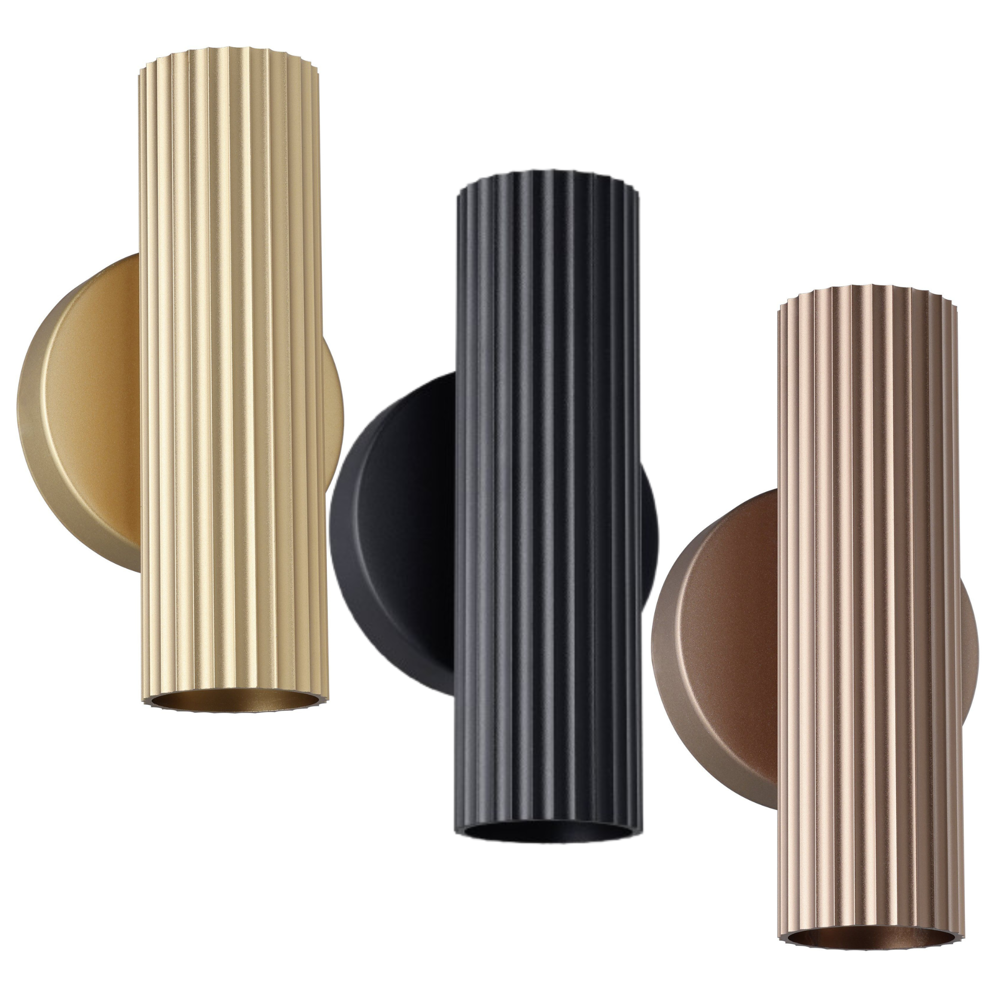 Portillo Ribbed Up/Down Wall Light Portillo Ribbed Up/Down Wall Light