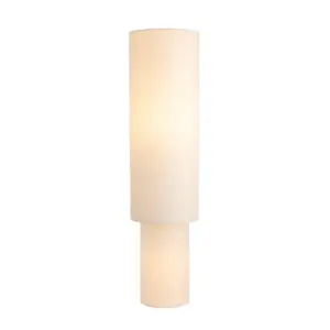 Sable Linen Floor Lamp