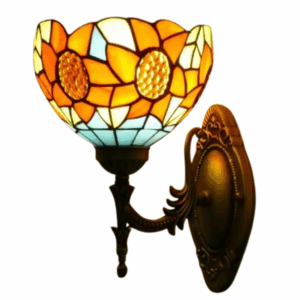 Zohar Torchiere Leadlight Wall Light